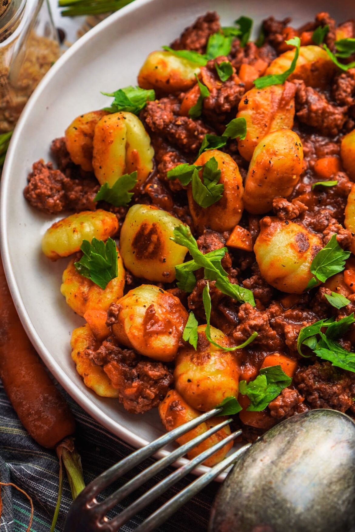 Gnocchi Bolognese FeedMeDaily