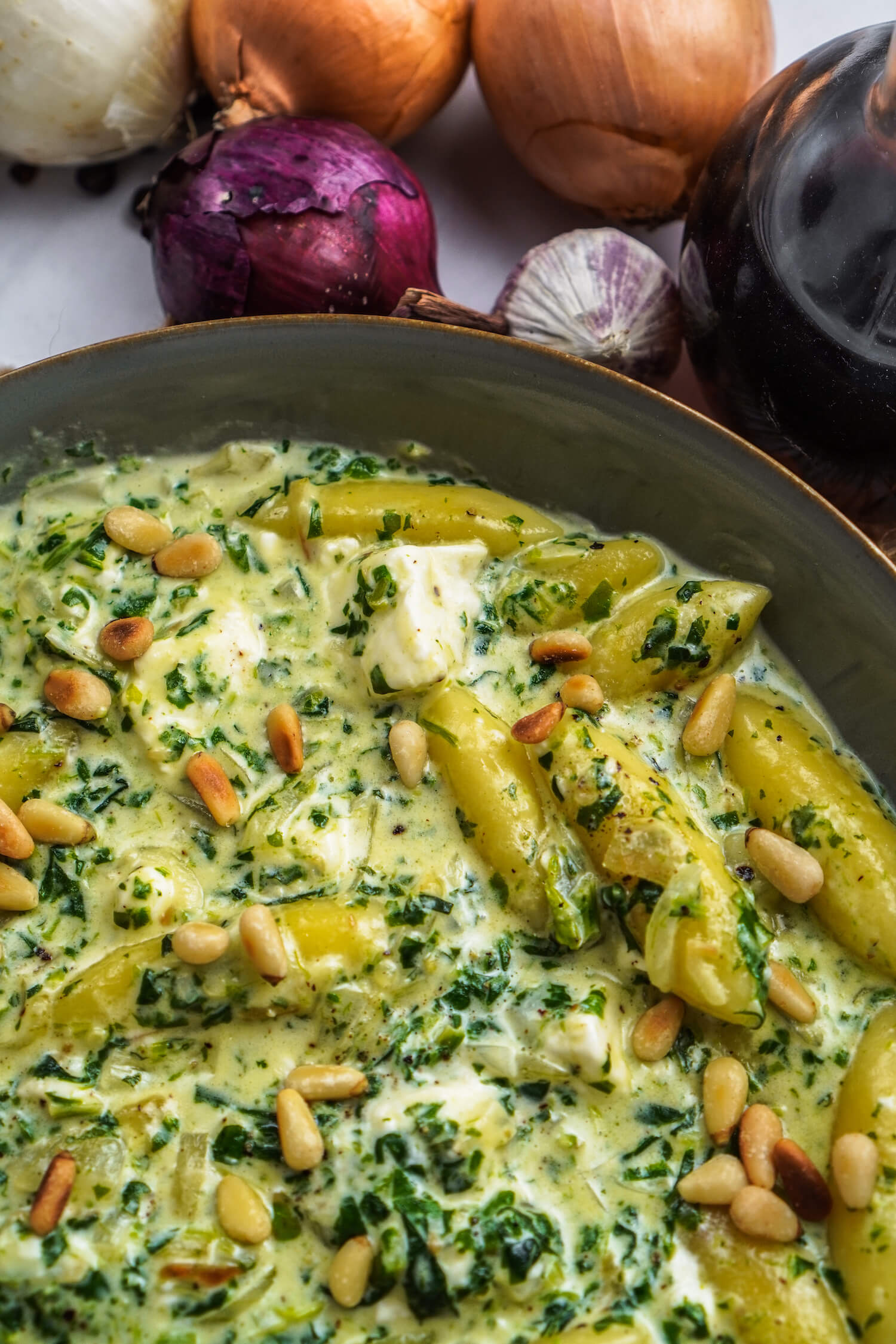 Schupfnudel Pfanne mit Spinat &amp; Feta - FeedMeDaily