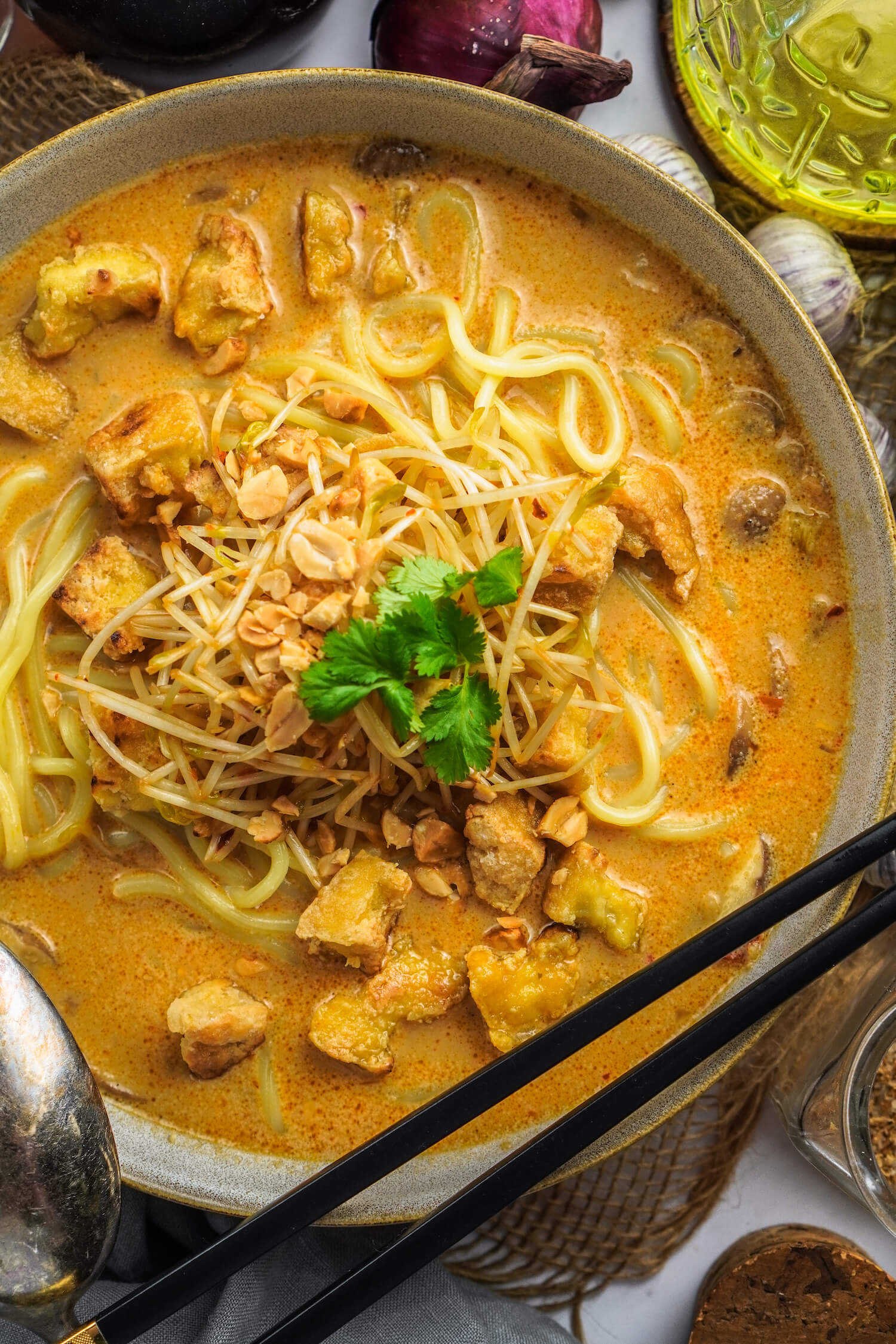 Erdnuss Curry Ramen - FeedMeDaily Erdnuss Curry Ramen - FeedMeDaily