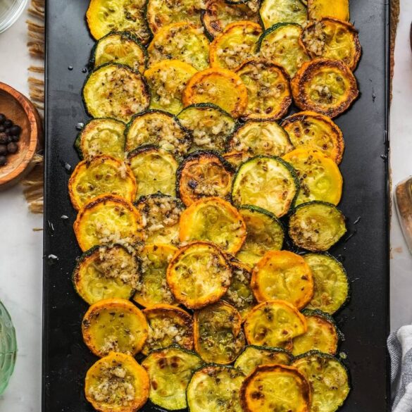 Antipasti Marinierte Zucchini Knoblauch Kräuter
